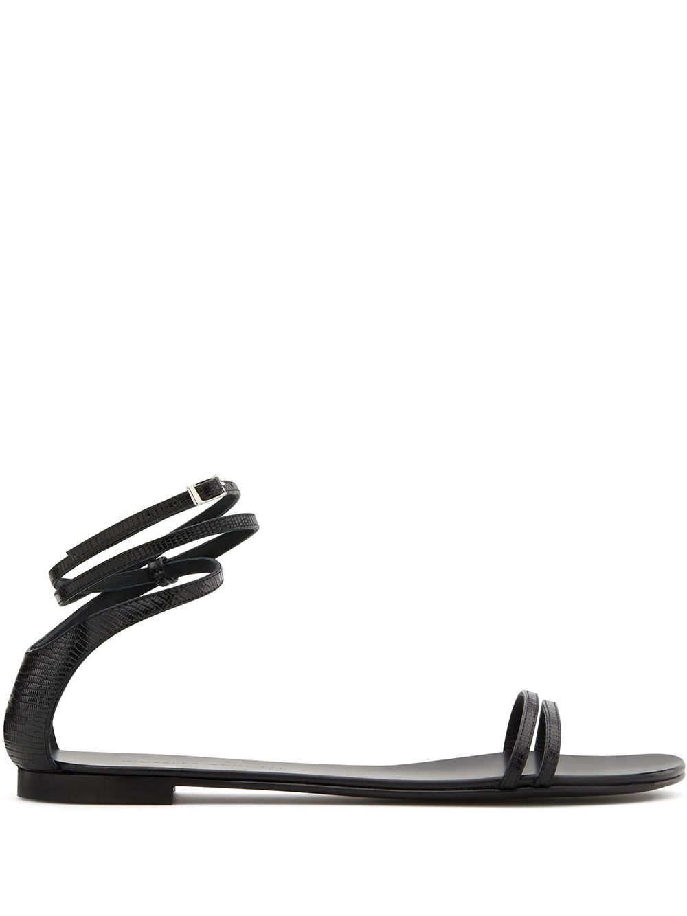 Catia flat sandals - Black