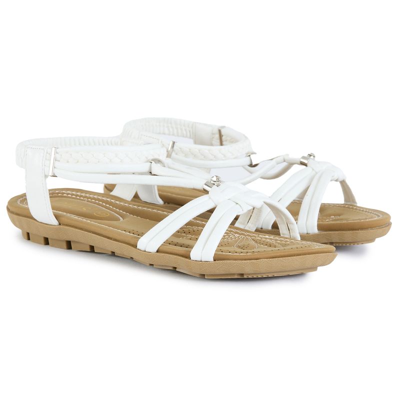 Lotus Womens Domenica Sandals - White