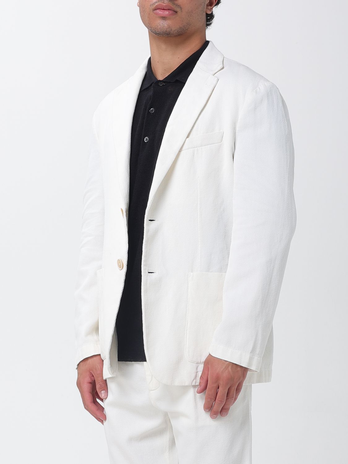 Jacket Men color White