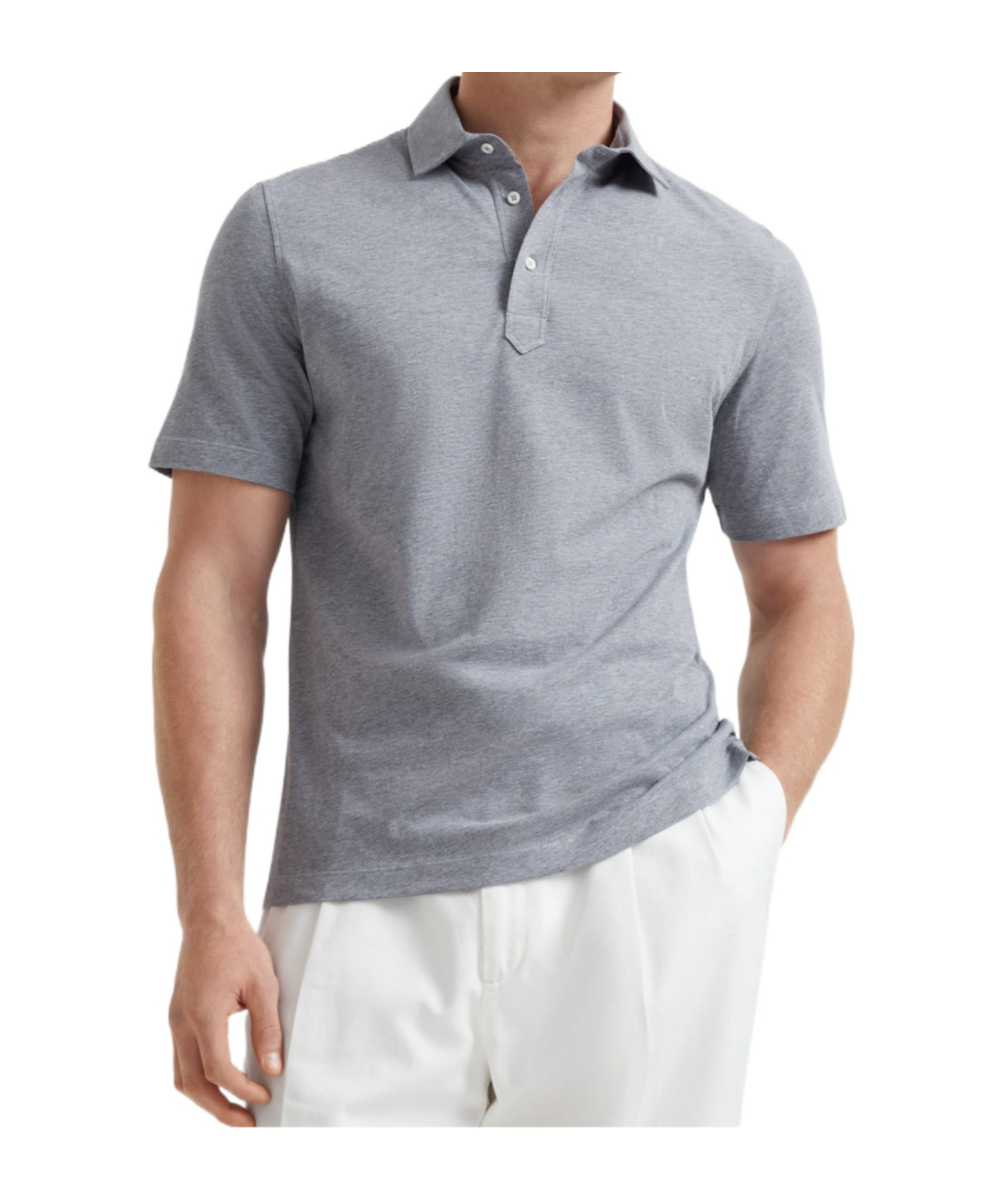 Cotton polo shirt