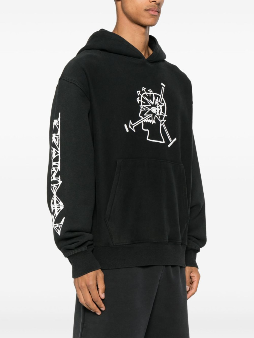 Black Neuro Free hoodie