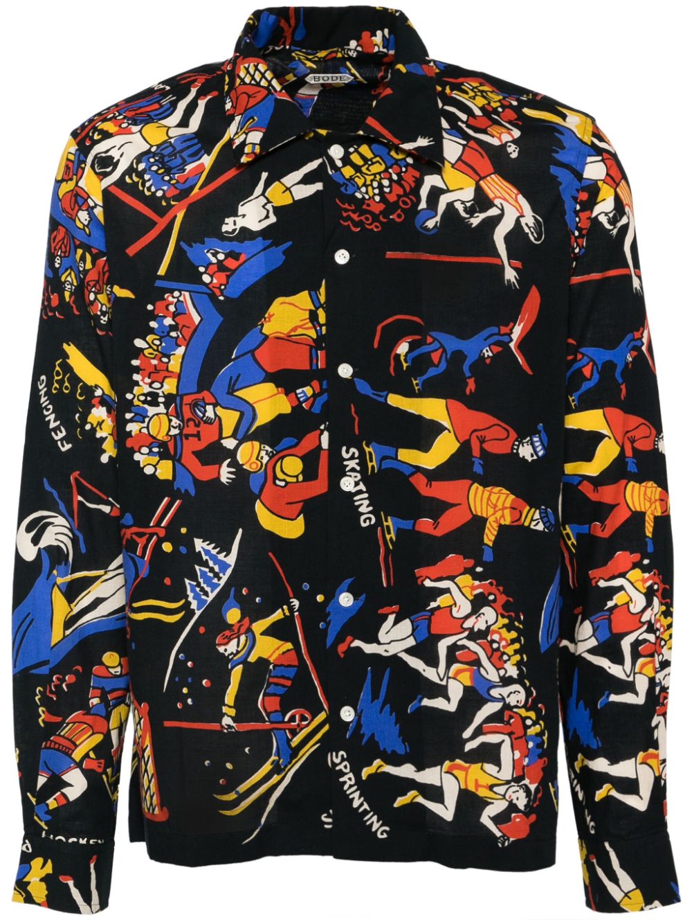 Pastimes long-sleeved shirt - Black