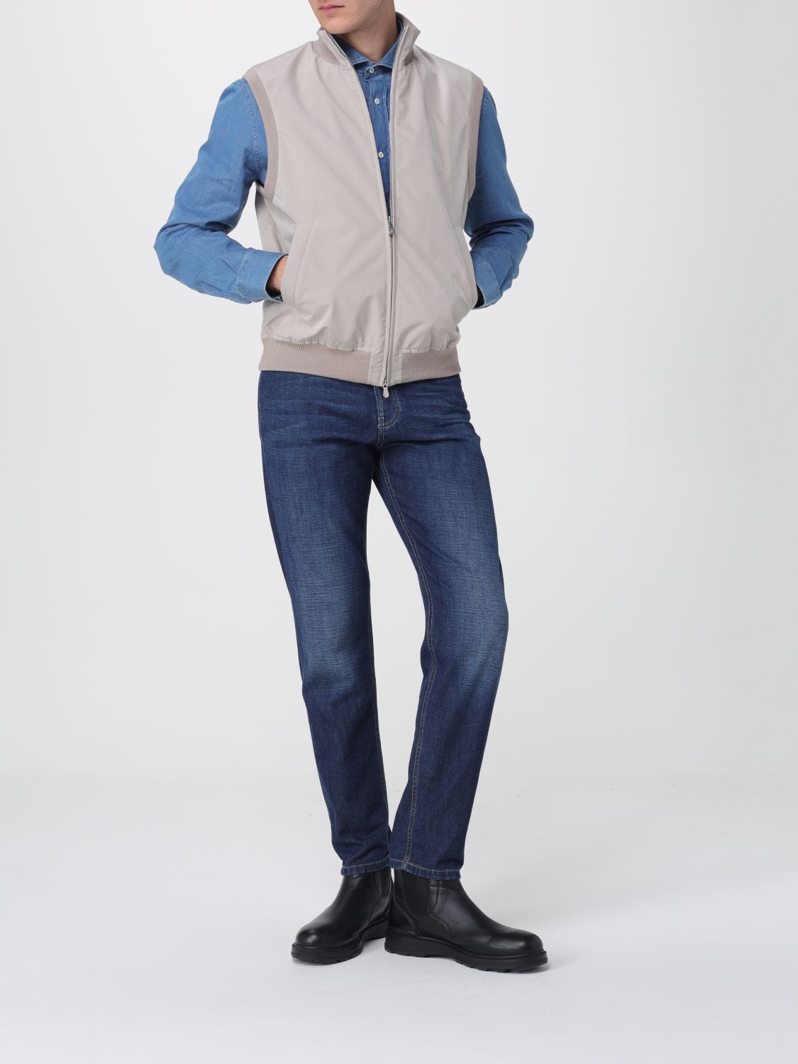 Jacket Men color Brown