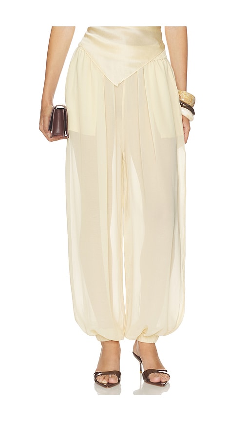 Nonchalant label pantalÃ³n jogger alba en color neutral S tambiÃ©n en XS