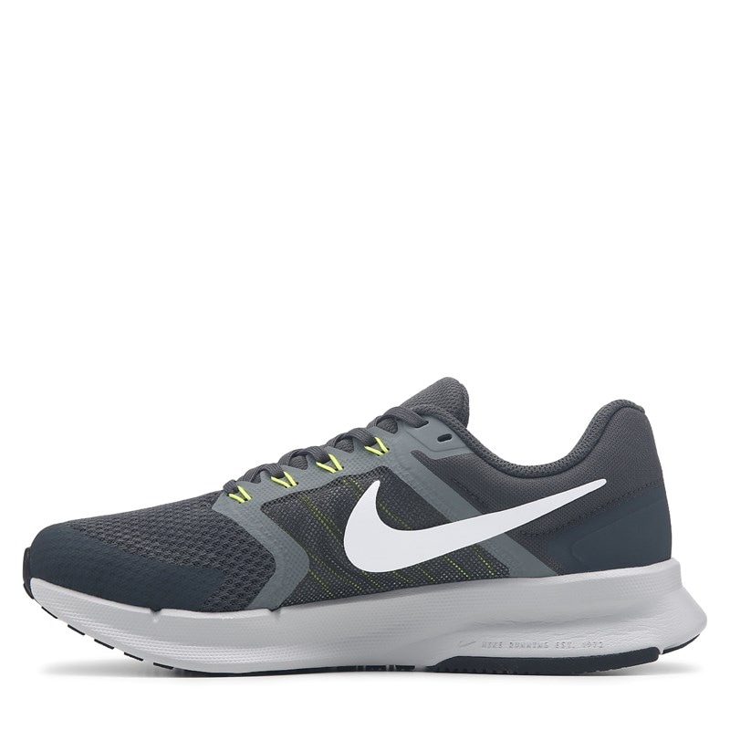 Men's Run Swift 3 Running Shoes (Grey/Lime)