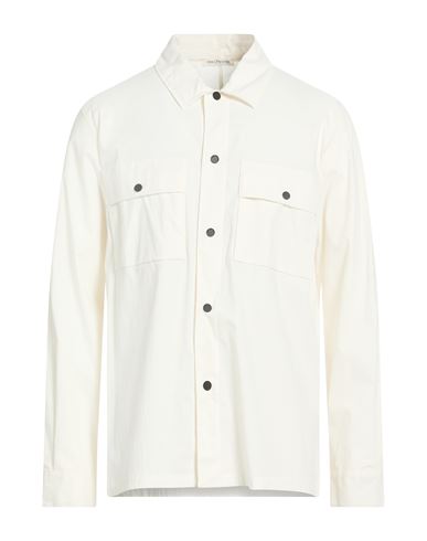 Man Shirt Cream Size XL Cotton, Polyamide, Elastane