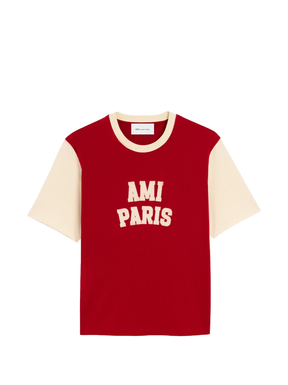 Logo-Embroidered T-Shirt — Red
