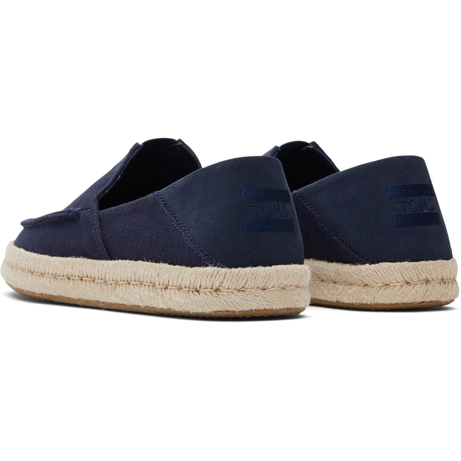 Toms Alonso Jute Men's Navy Espadrille