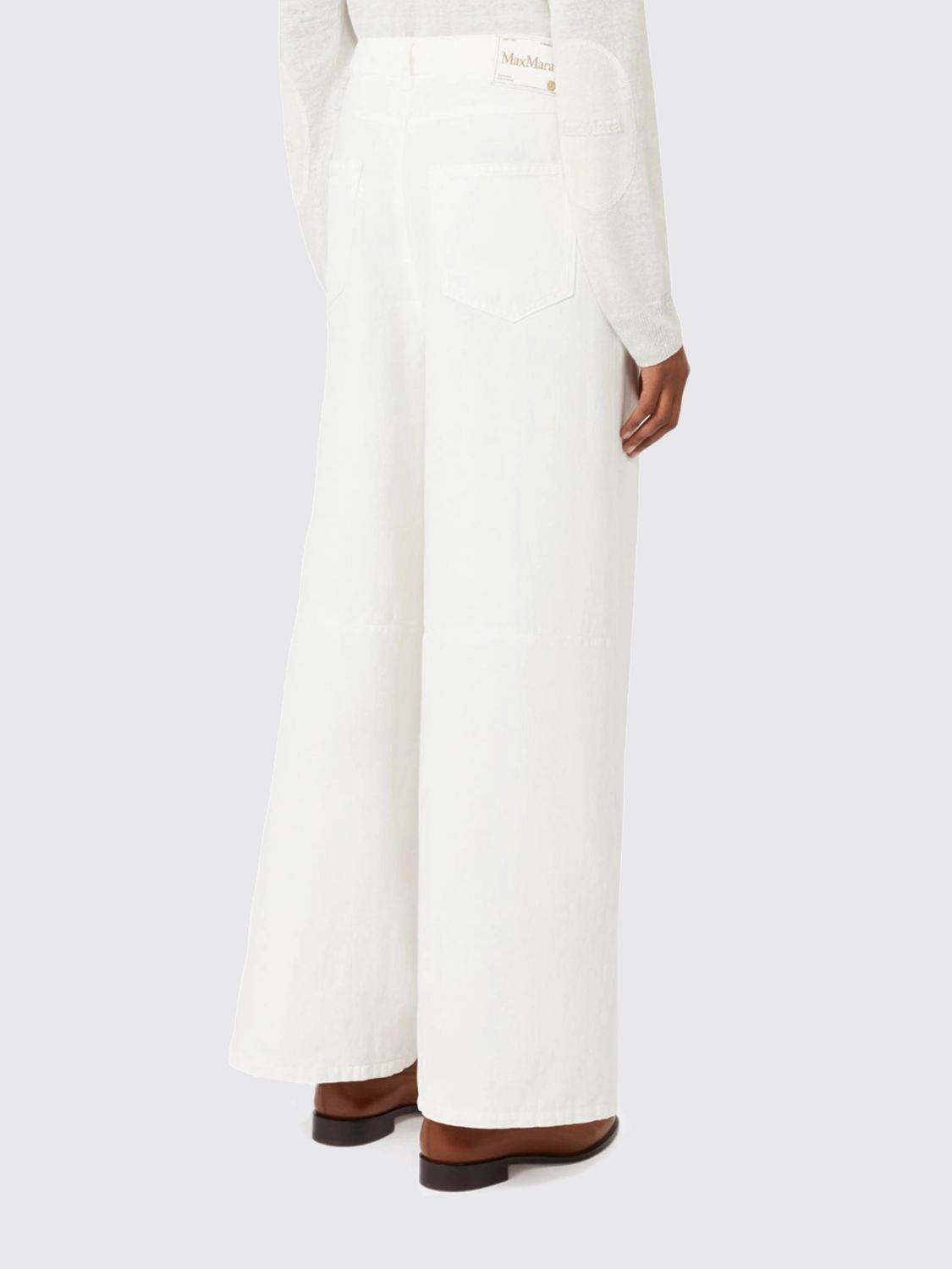 Pants Woman color White