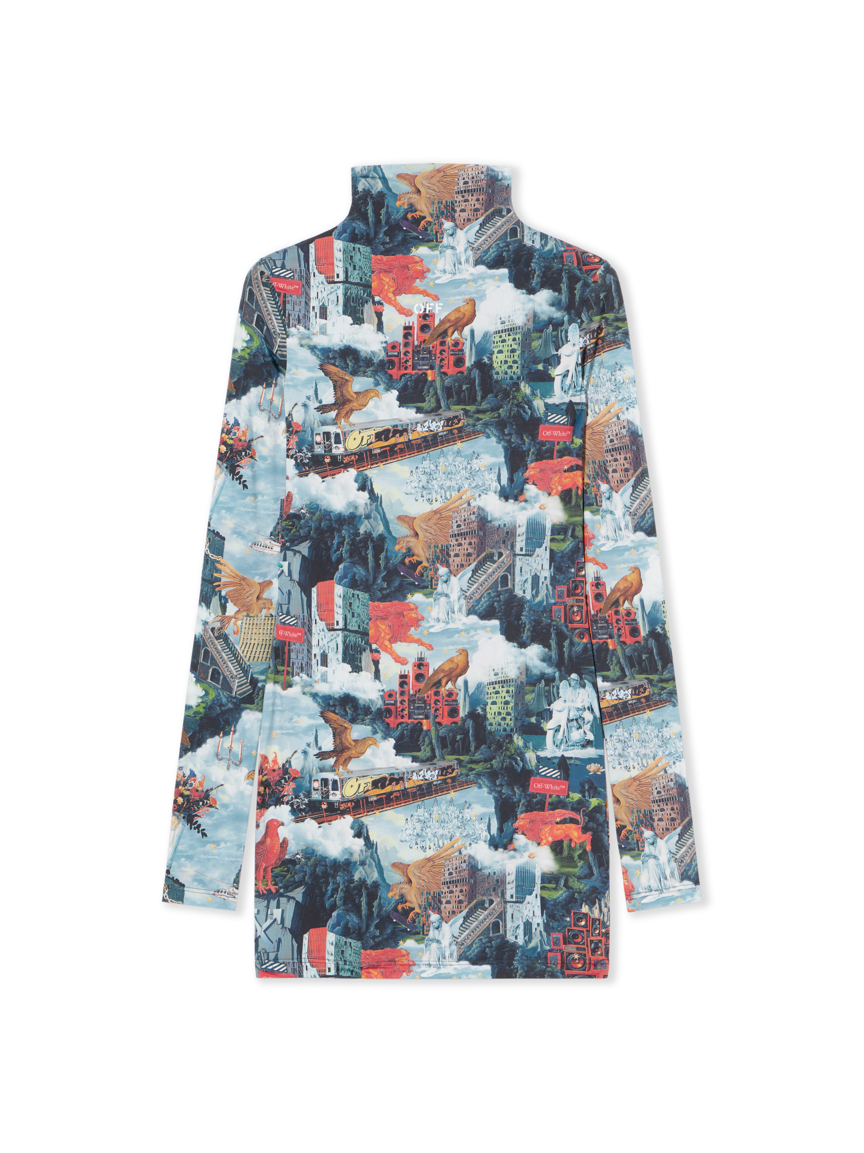 World Paint Second Skin Mini Dress - Female Dresses Ai Print