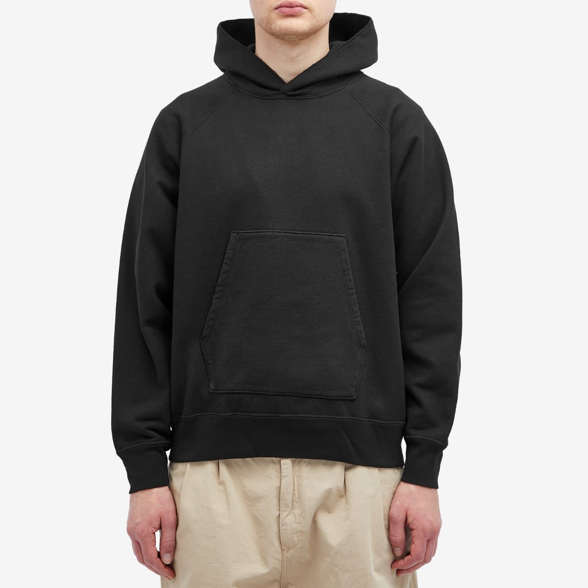 Men's Super Weighted Hoodie in Black
