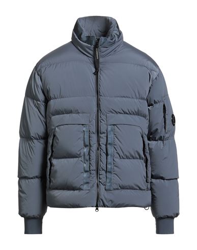 C. p. Company Man Puffer Slate blue Size S Polyamide, Elastane