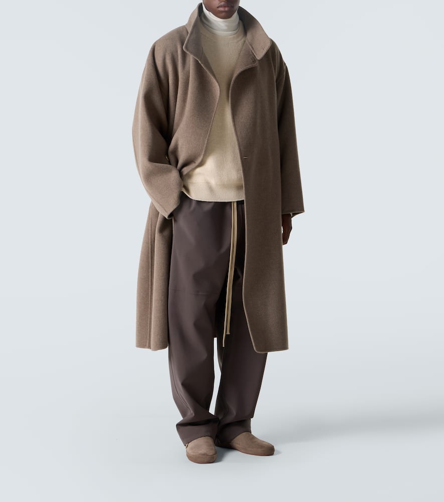 Henley virgin wool sweater