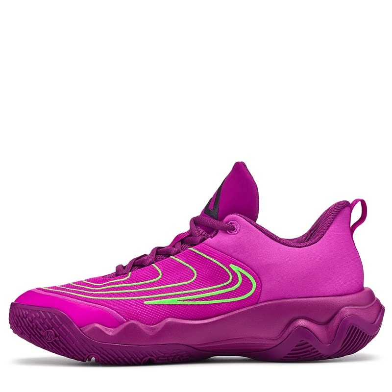 Kids' Giannis Immortality 4 Basketball Shoe Little/Big Kid Shoes (Purple/Green)