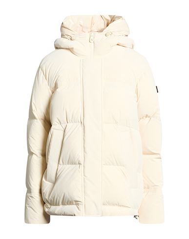 Woman Puffer Ivory Size 10 Polyamide