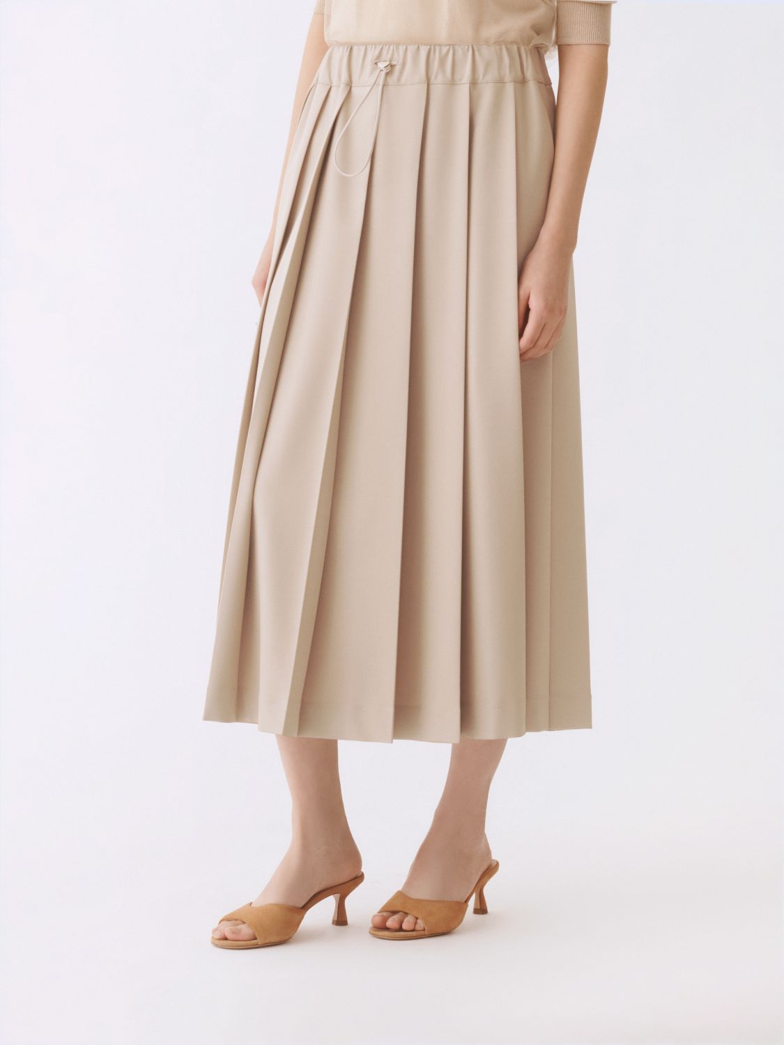 Skirt Woman color Nude