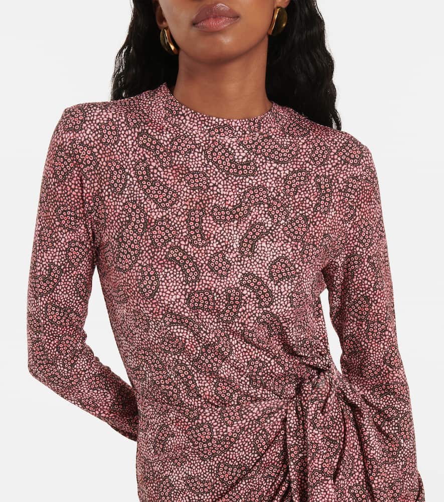 Lisy jersey wrap dress