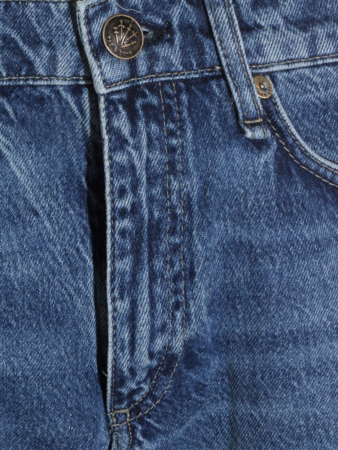 Saige High Rise Relaxed Straight Jeans in Echo