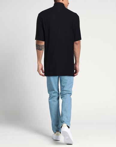 Man Polo shirt Midnight blue Size 40 Cotton