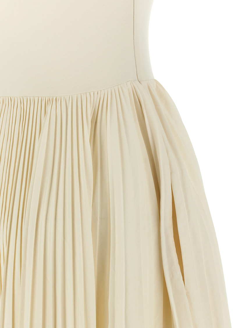 White Asymmetrical Dress