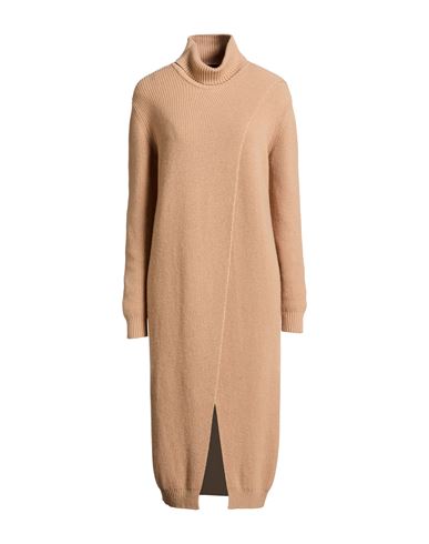 Collection Privēe? Woman Turtleneck Camel Size 6 Merino Wool, Viscose, Polyamide, Cashmere