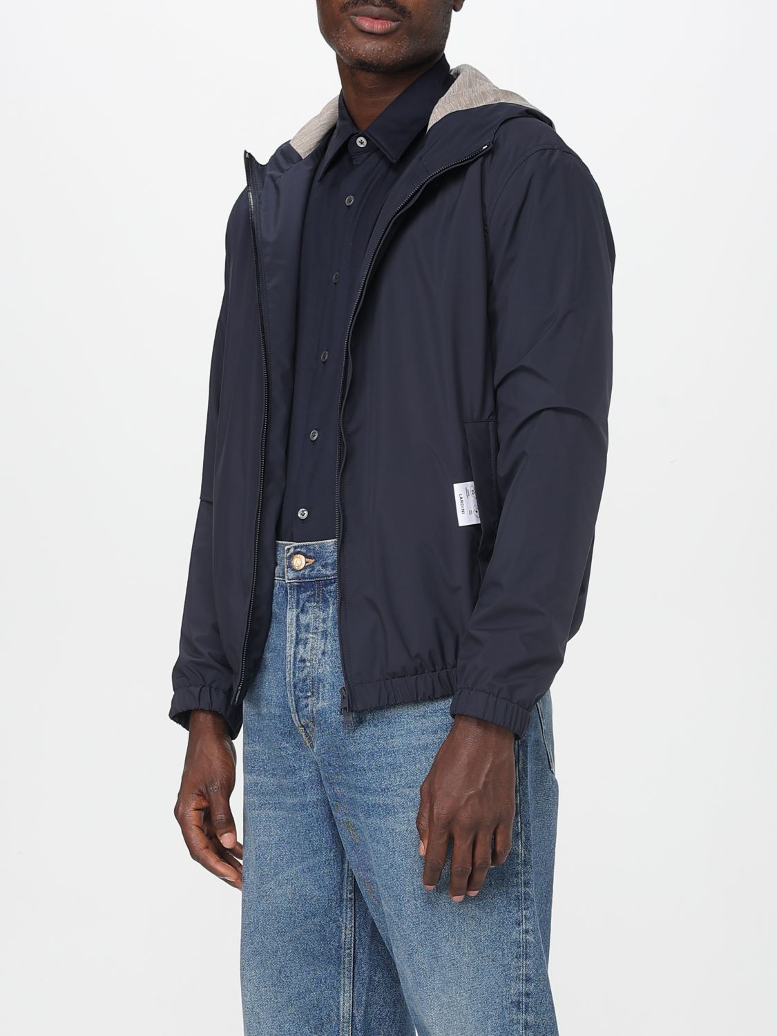 Jacket Men color Blue