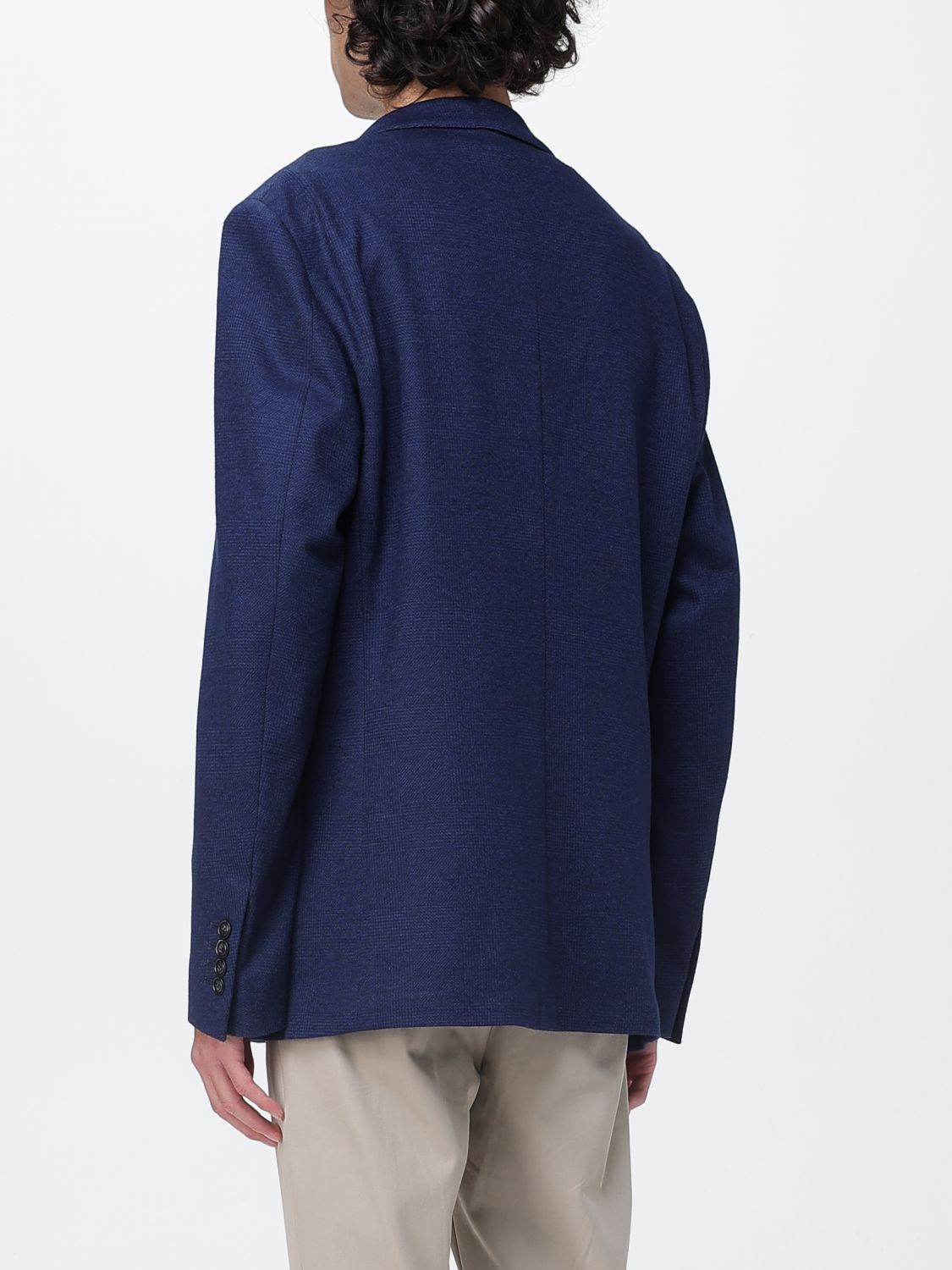 Jacket Men color Blue