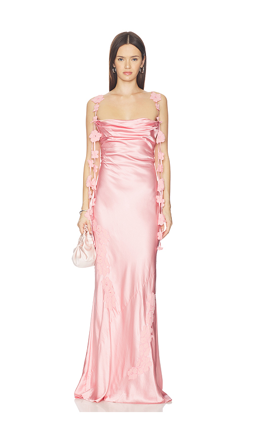 NBD Inaya Gown in Blush. XXS. Also in L, M