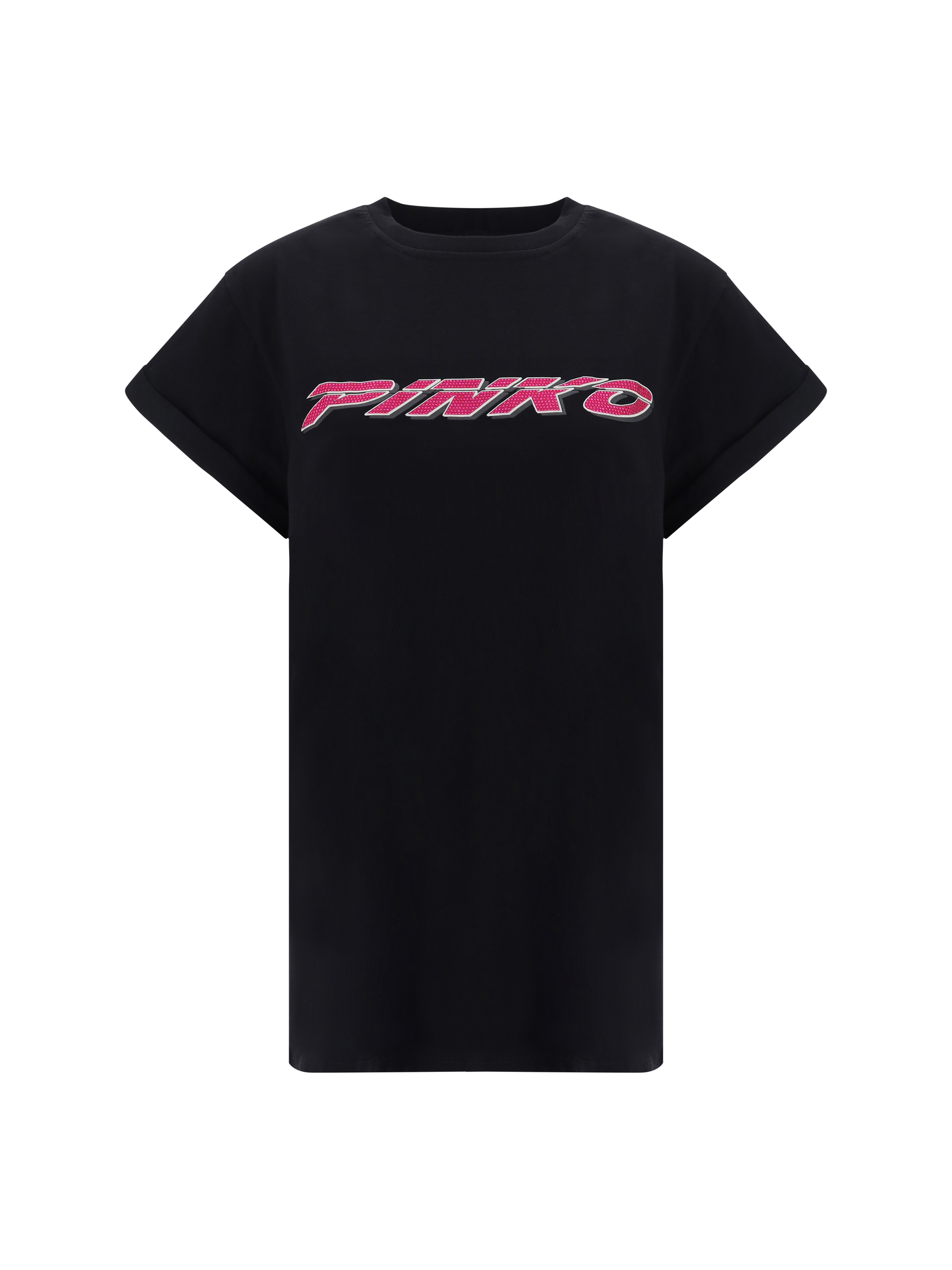 Logo-embellished cotton T-shirt - Black