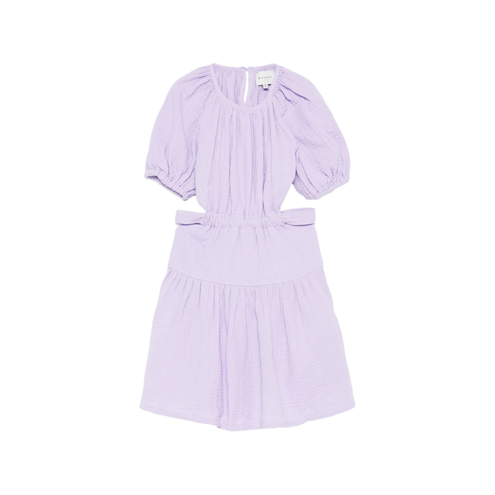 Marine Gathered Dress