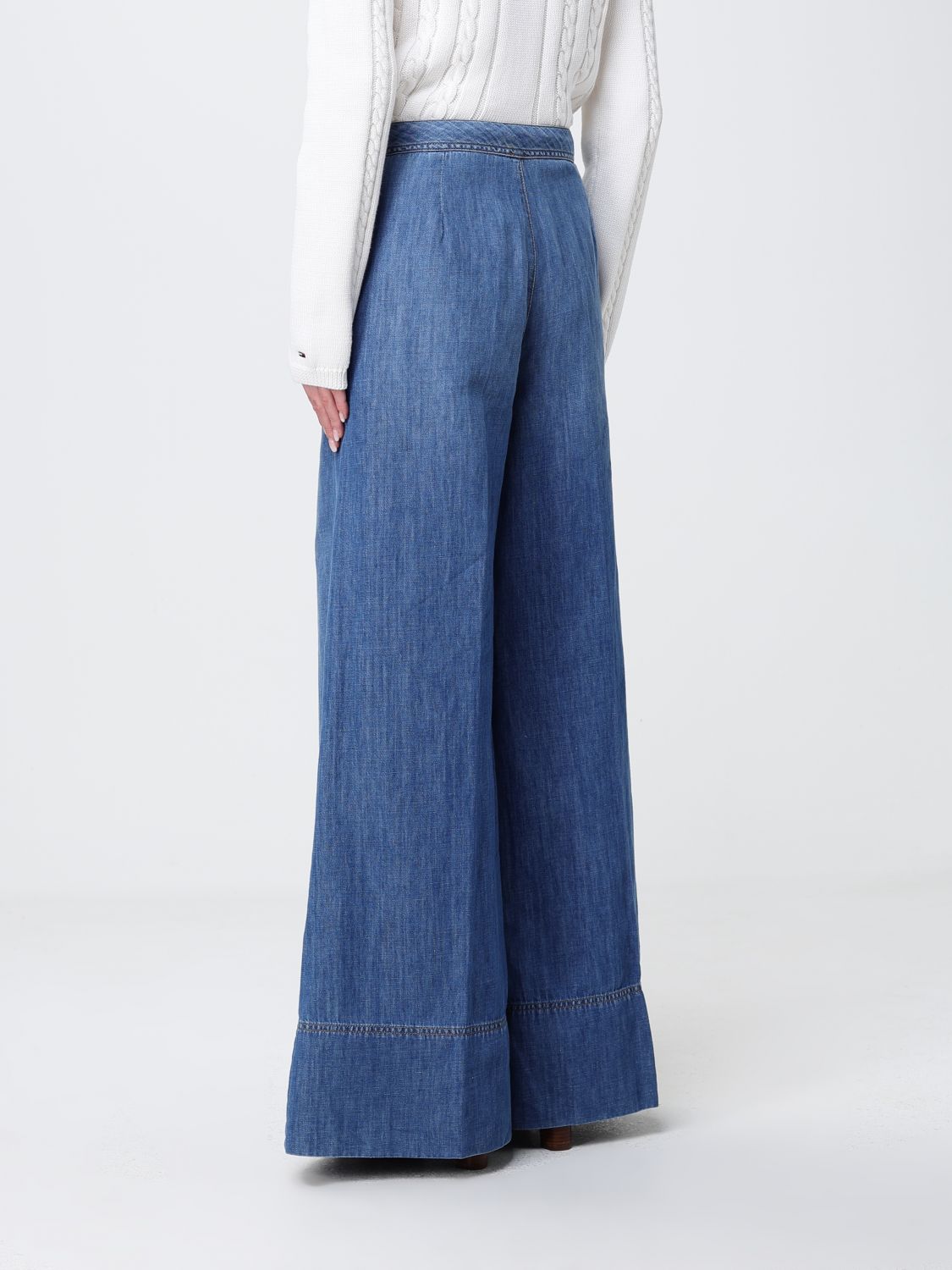 Jeans Woman color Natural