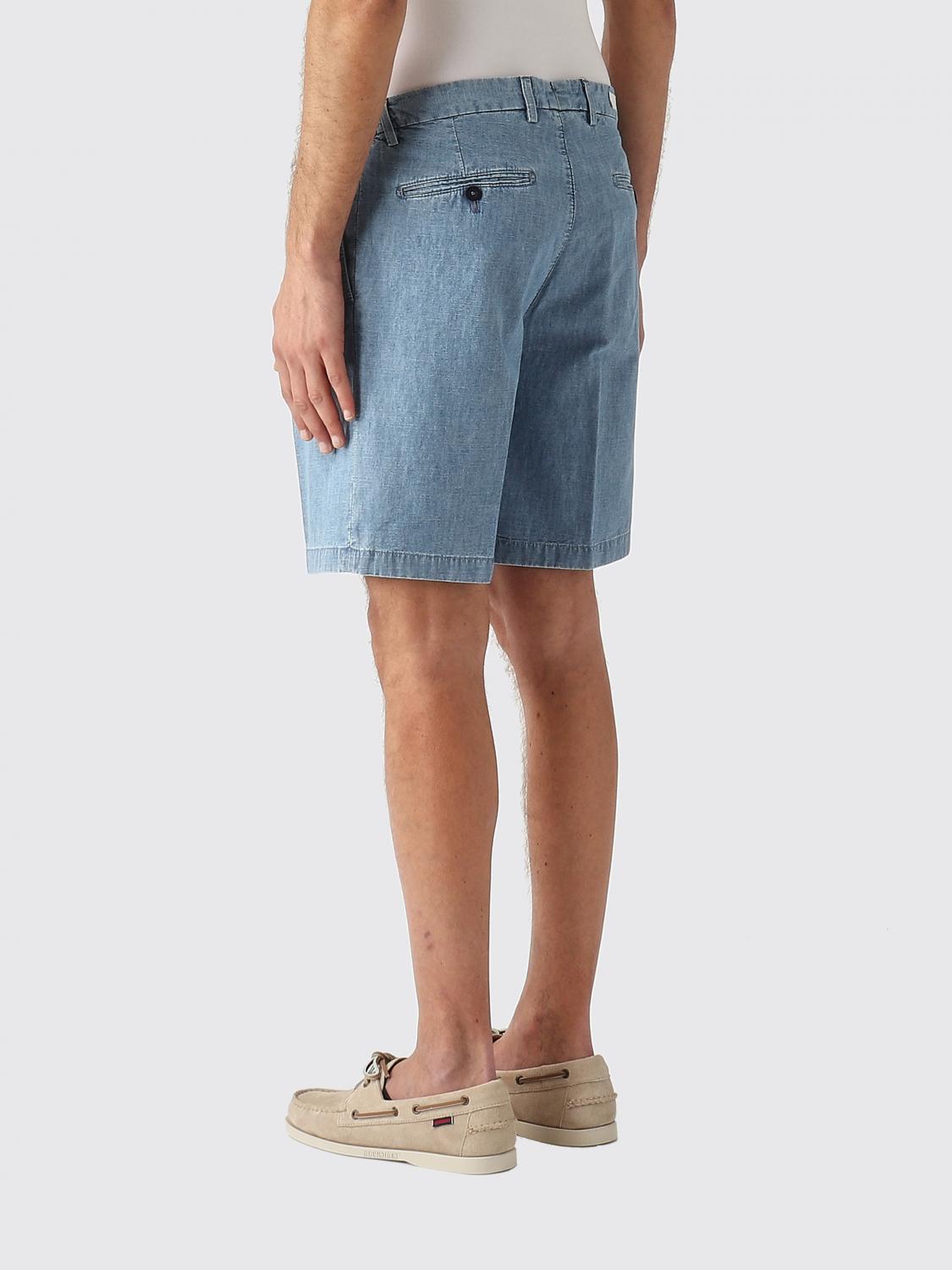 Shorts Men color Denim