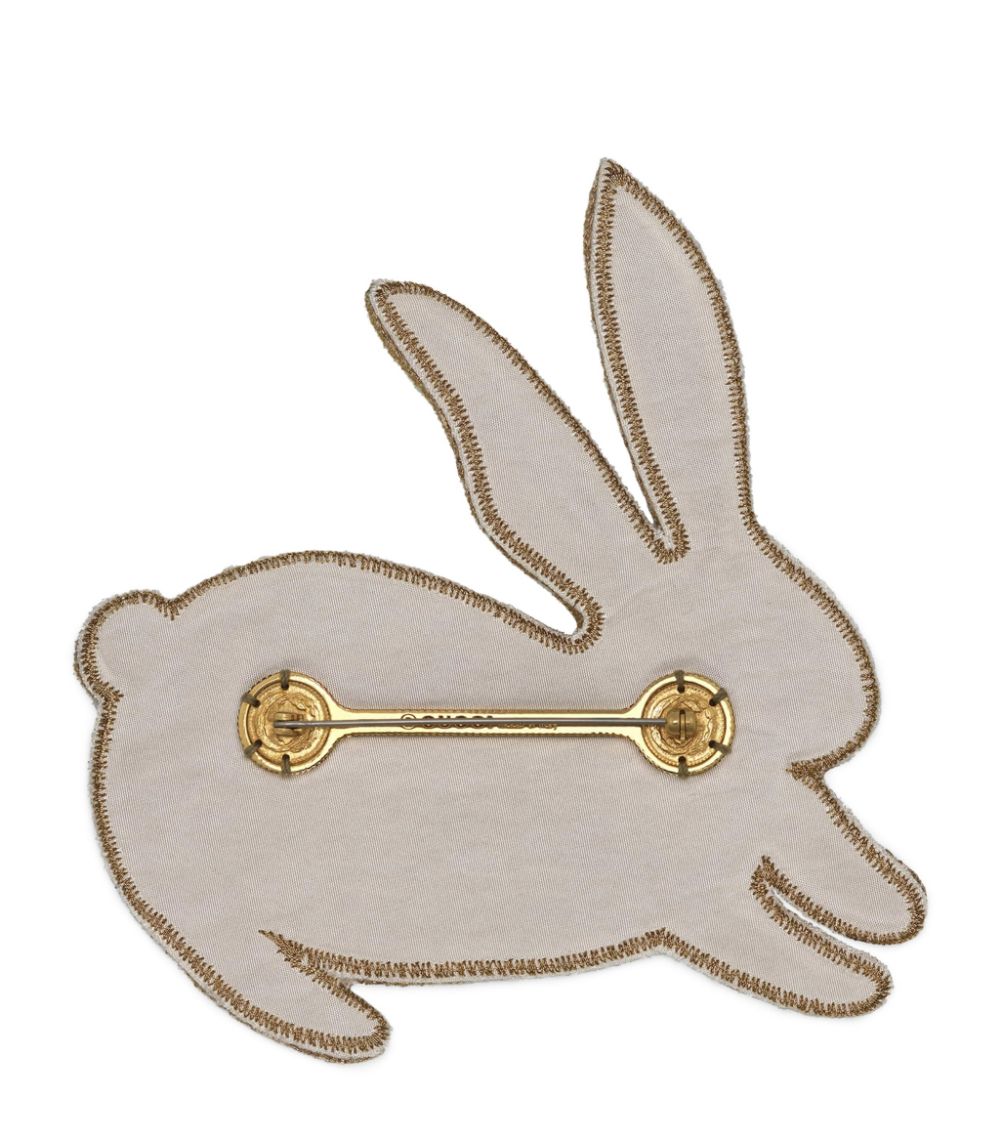 Rabbit-Shaped Brooch