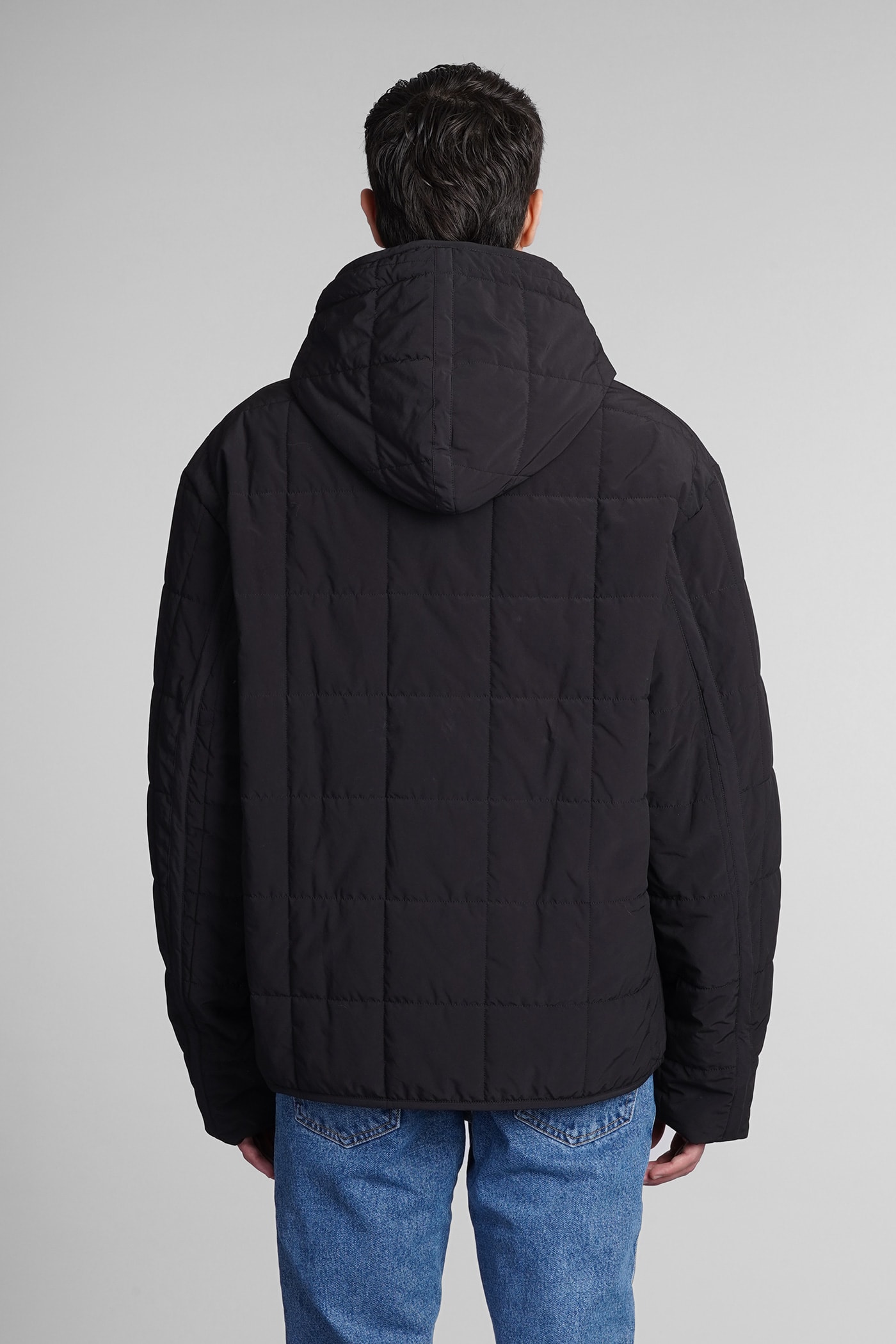 Bomber In Black Polyamide