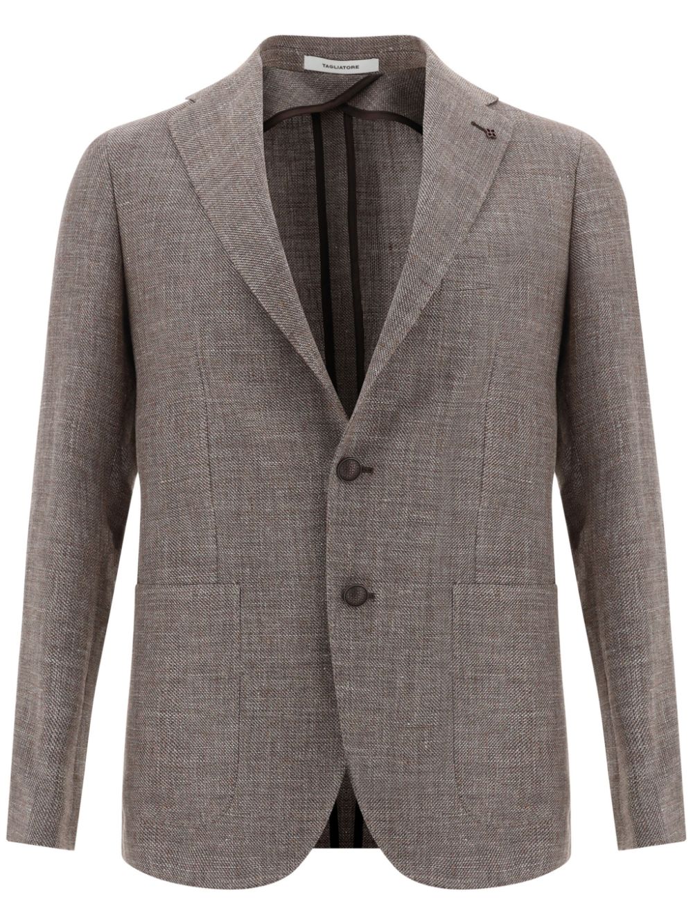 Single-breasted blazer - Blue