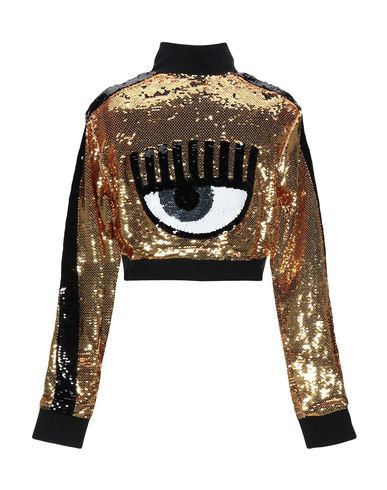 Woman Jacket Gold Size M Polyester, Polyethylene