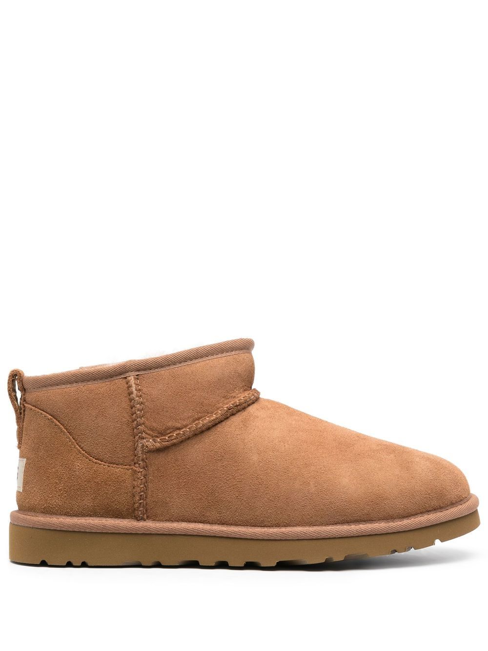 Ultra Mini suede boots - Neutrals