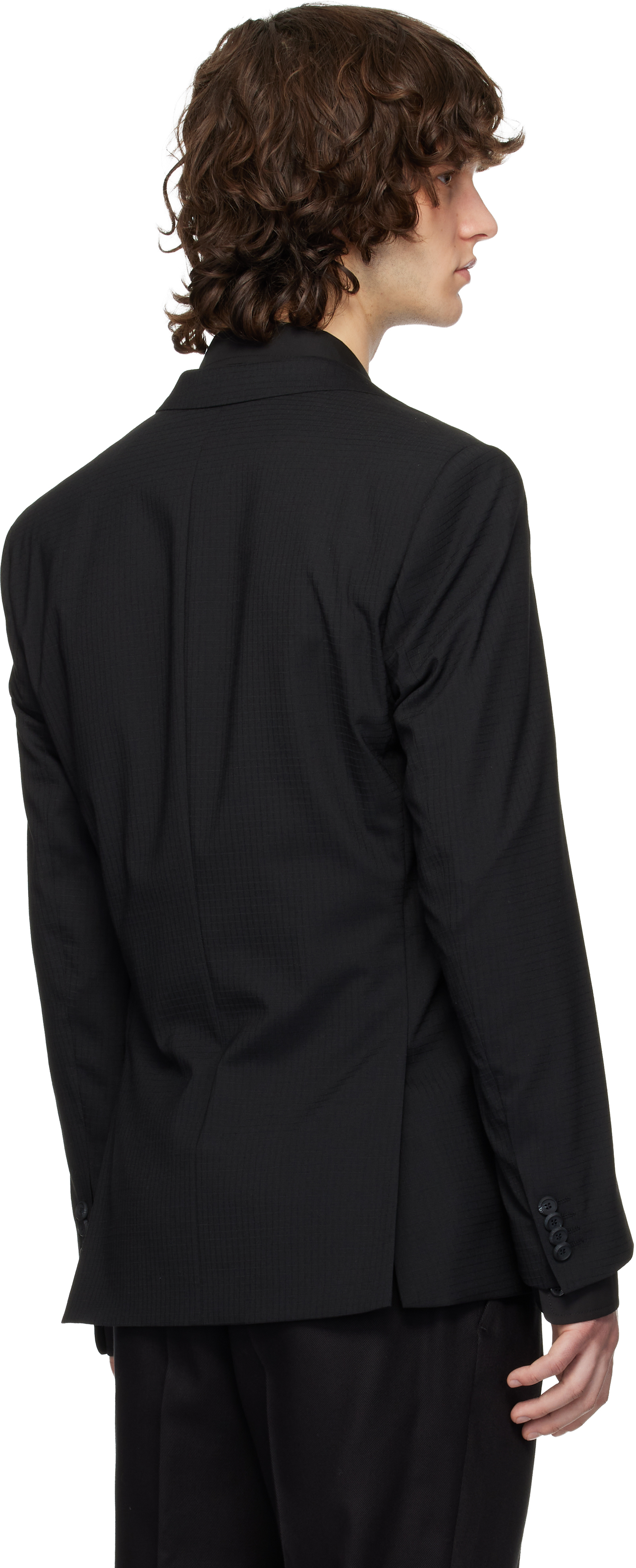 Black Slim-Fit Blazer