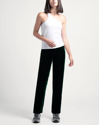Woman Pants Green Size M Viscose, Silk