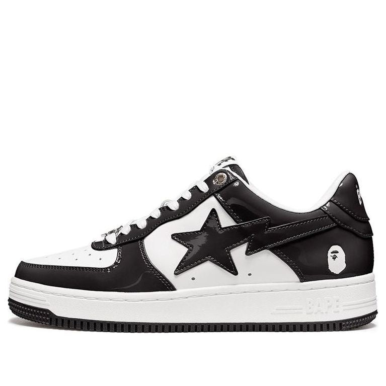 Bape Sta Low 'Black White'