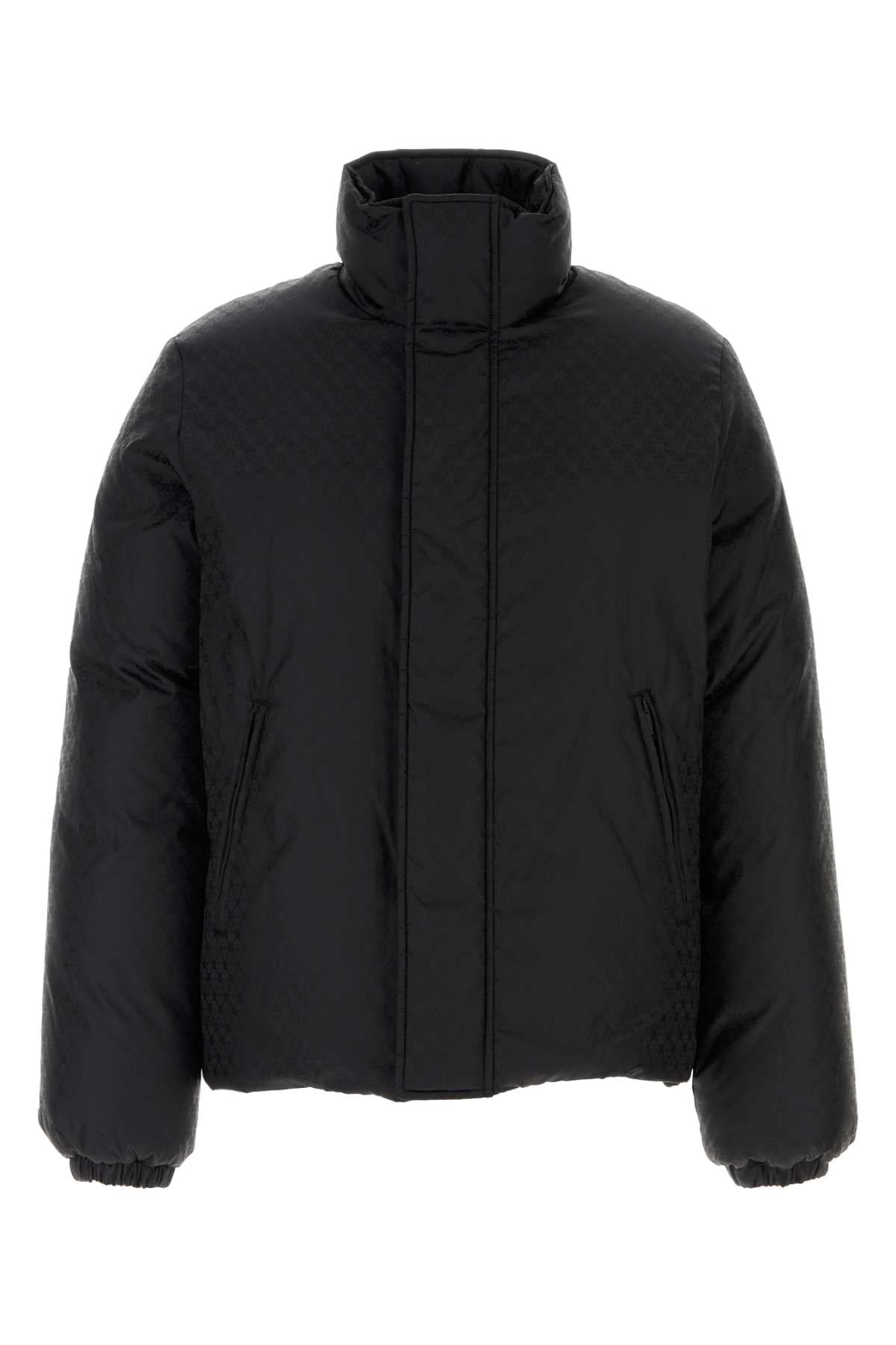 Down-Filled Down Jacket — Black