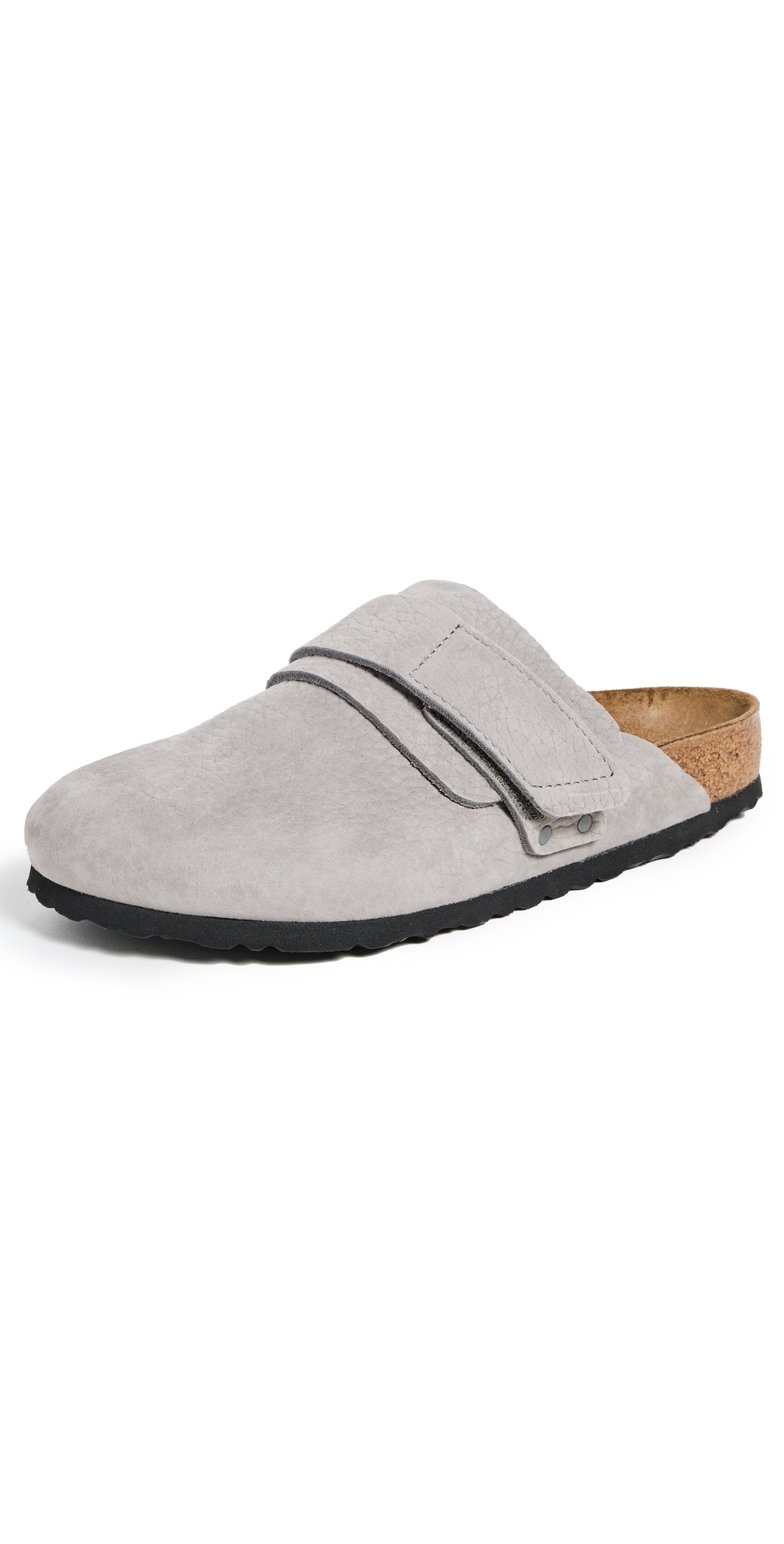 Nagoya Desert Buck Clogs White Grey