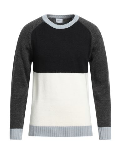 Man Sweater Black Size L Acrylic, Merino Wool