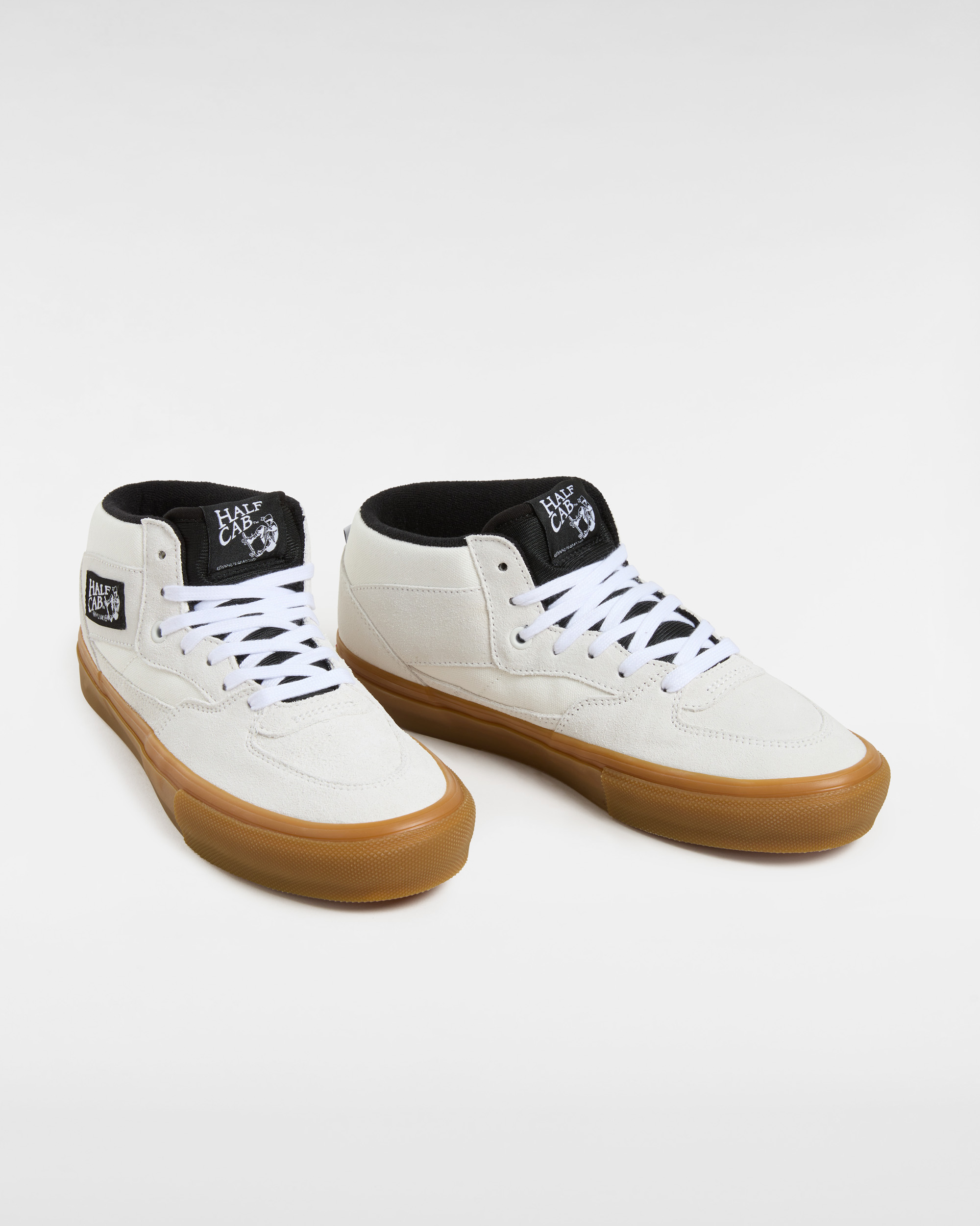 Vans Mens Skate Half Cab Sneakers - White