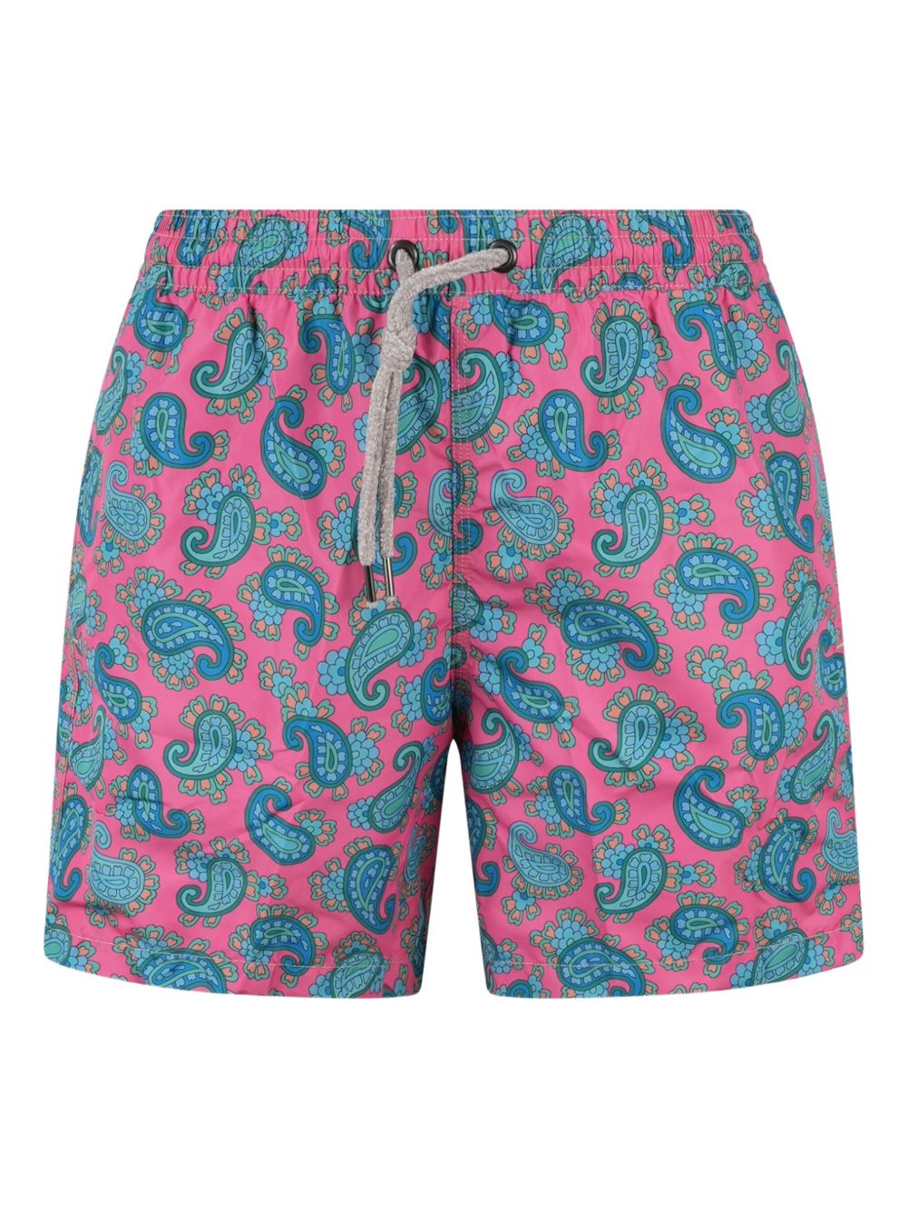 Paisley-print swim shorts - Pink