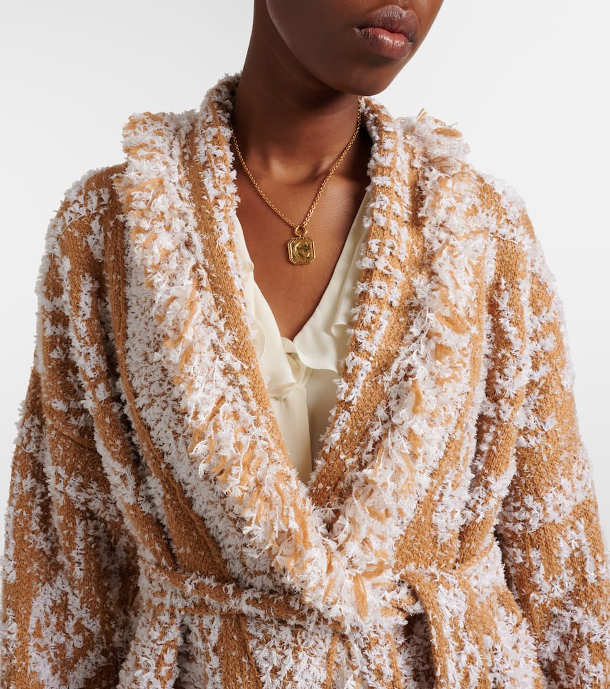 Send Beat wool-blend cardigan