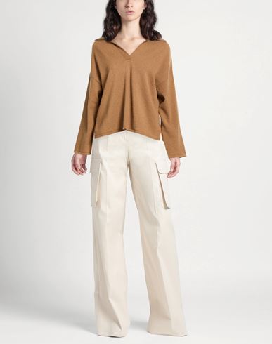 Woman Sweater Camel Size M Cashmere