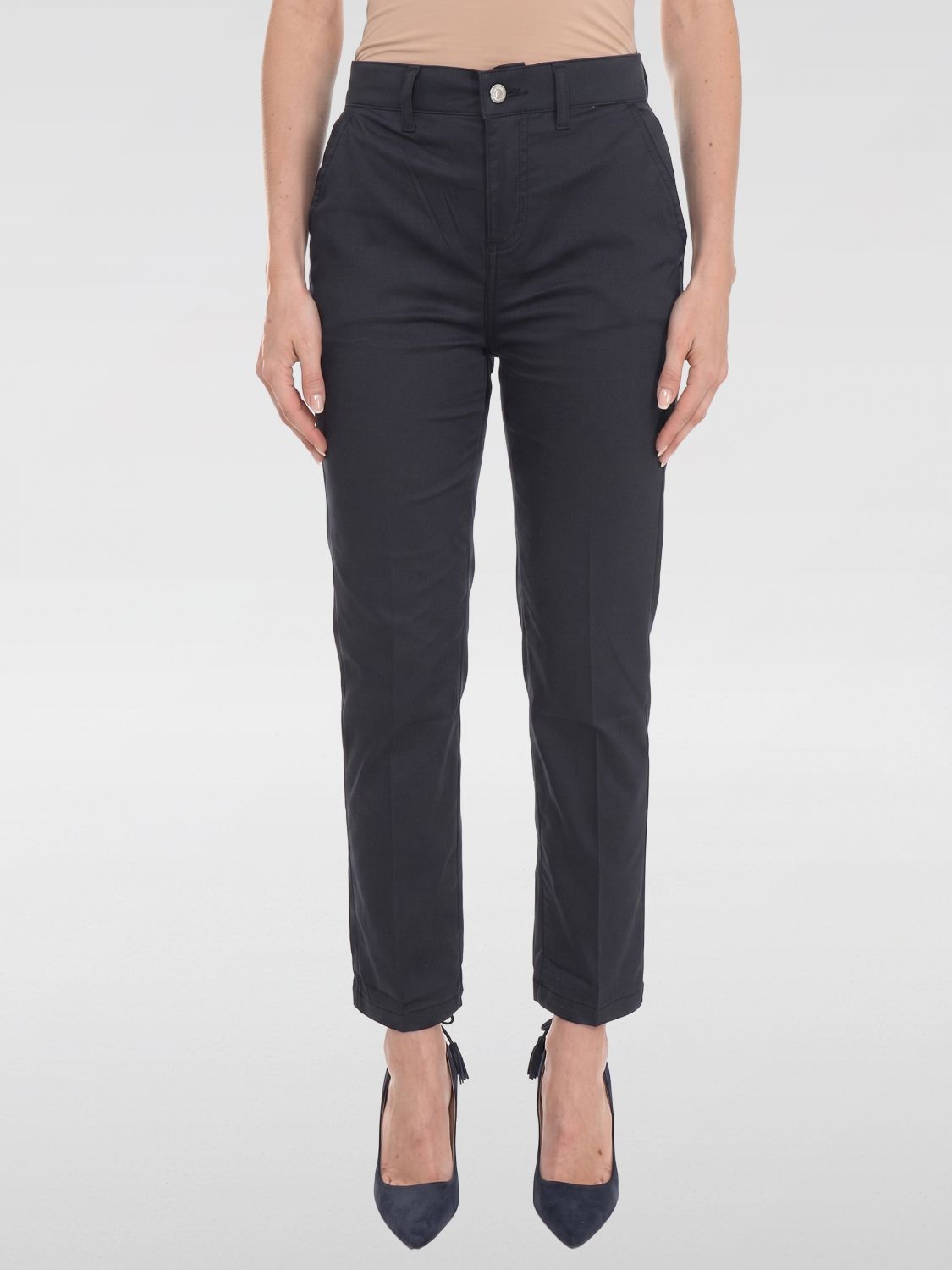 Pants Woman color Blue