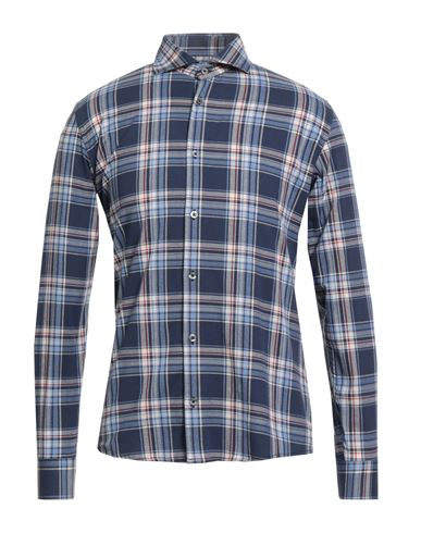 Man Shirt Navy Size 15 ¾ Cotton, Elastane