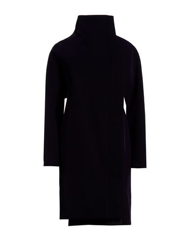 Alaïa Woman Coat Navy Size 4 Virgin Wool, Polyamide
